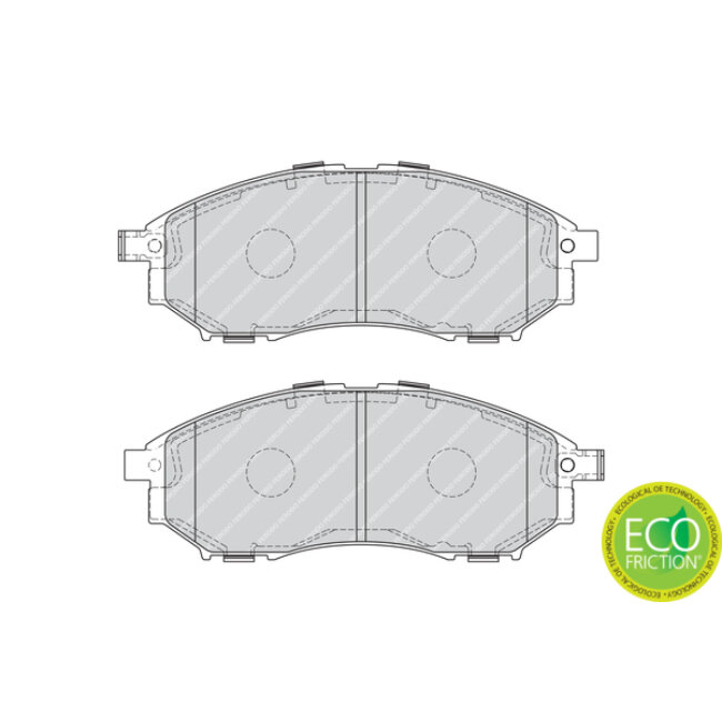 4 Plaquettes De Frein Ferodo Fdb4177