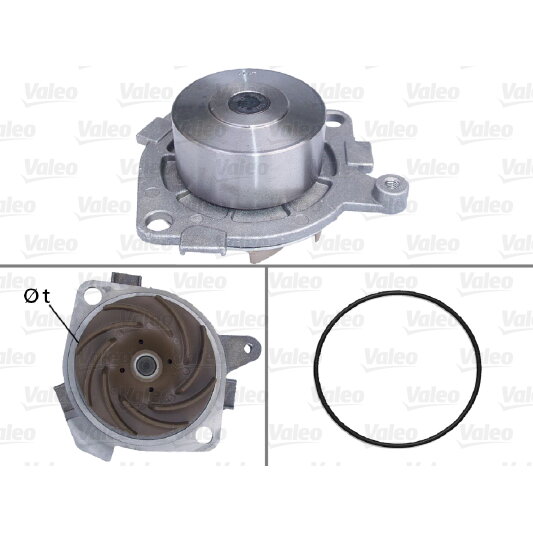 Pompe À Eau Valeo 506516