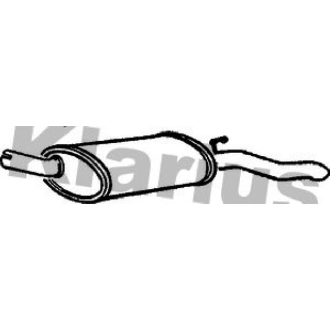 Silencieux Arrière Klarius 220111