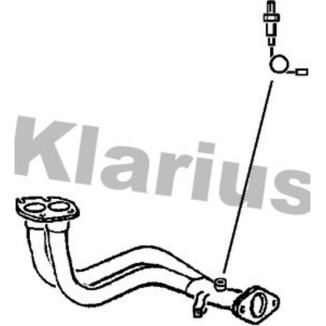 Tube D'échappement Klarius 301577