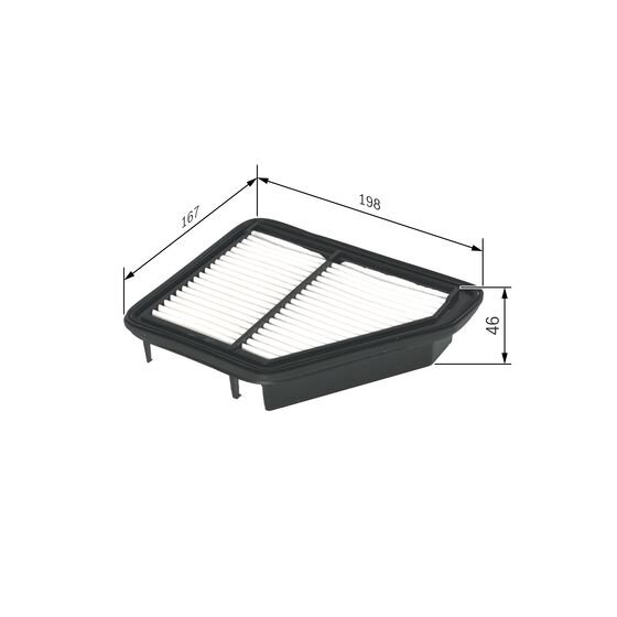 Filtre À Air Bosch S0132