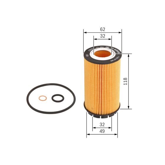 Filtre À Huile Bosch F026407069