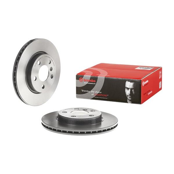2 Disques De Frein Brembo 09.c744.11