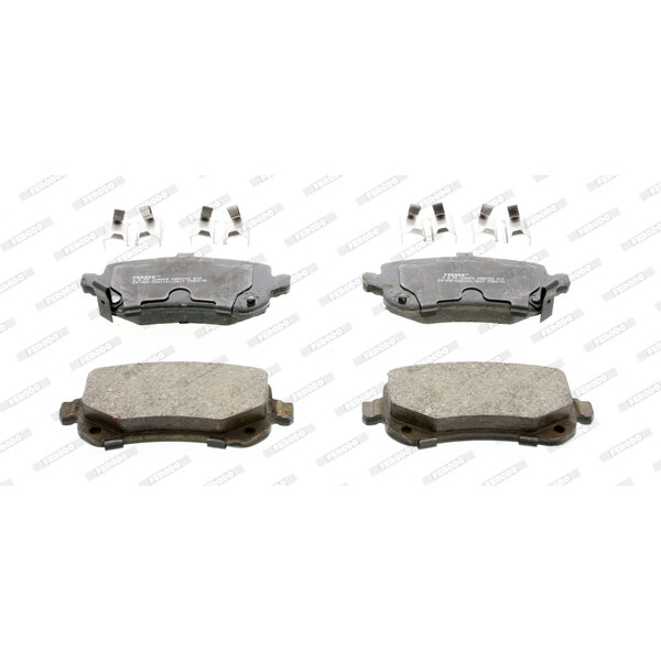 4 Plaquettes De Frein Ferodo Fdb4196