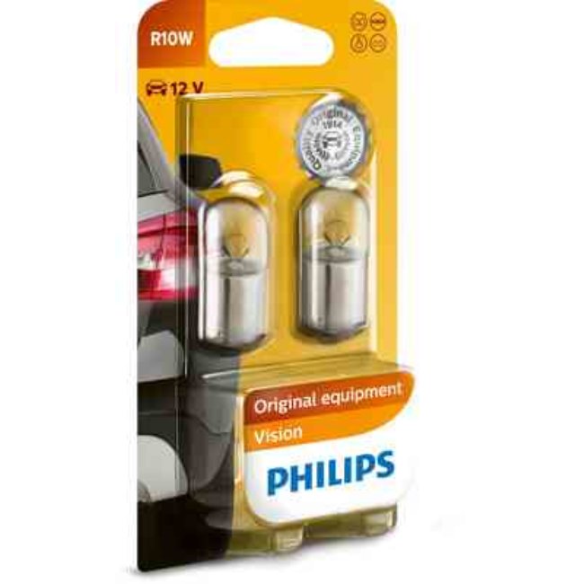 2 Ampoules Philips R10 W 10 W 12 V