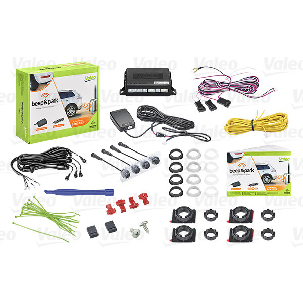 Radar De Recul 4 Capteurs Avec Haut-parleur Beep&park Valeo