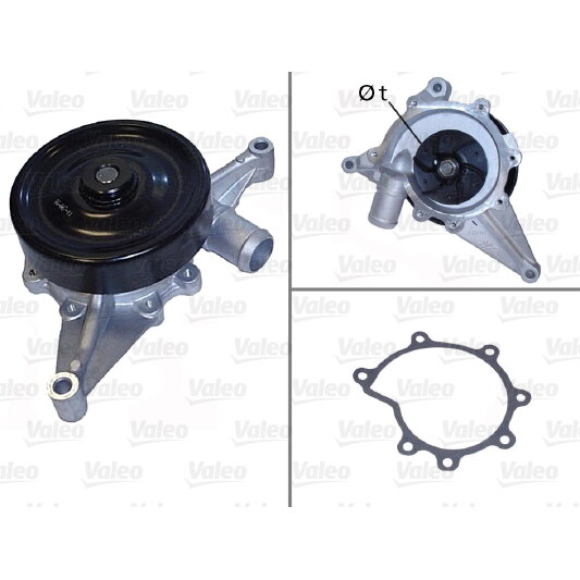 Pompe À Eau Valeo 506820