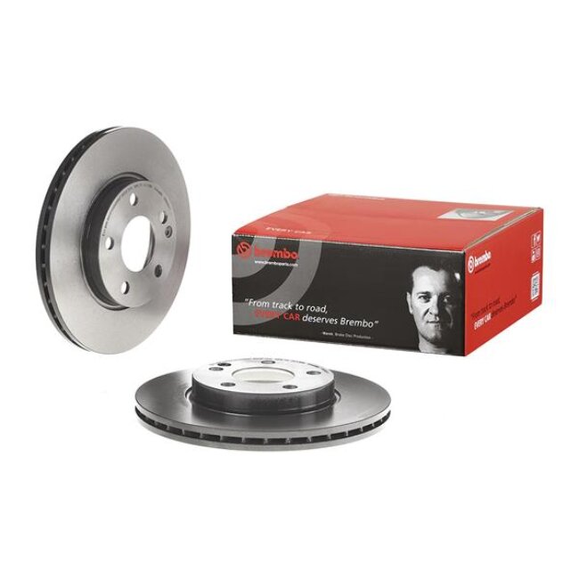 2 Disques De Frein Brembo Vernis Uv 09.8680.11