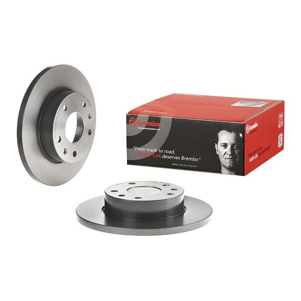 2 Disques De Frein Brembo Vernis Uv 08.7814.11
