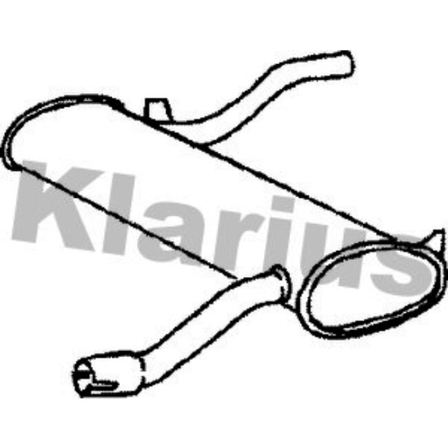 Tube D'échappement Klarius 230267