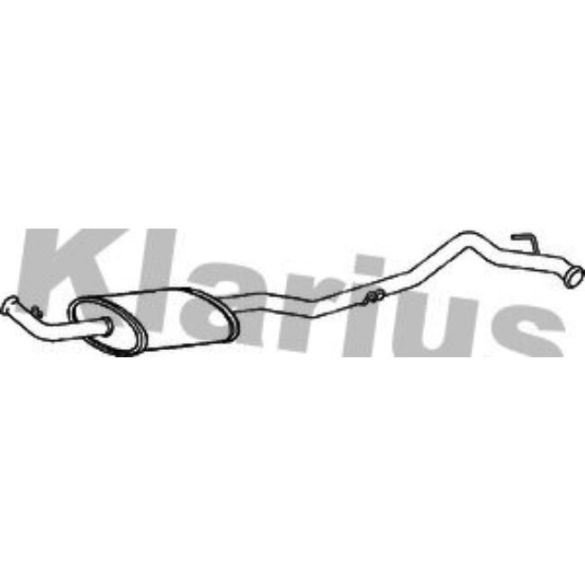 Silencieux Intermédiaire Klarius 260968