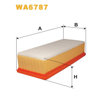 Filtre À Air Wix Réf. Wa6787