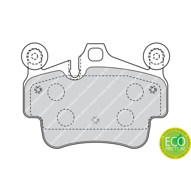 4 Plaquettes De Frein Ferodo Fdb4330