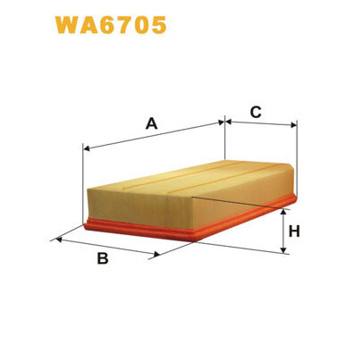 Filtre À Air Wix Wa6705