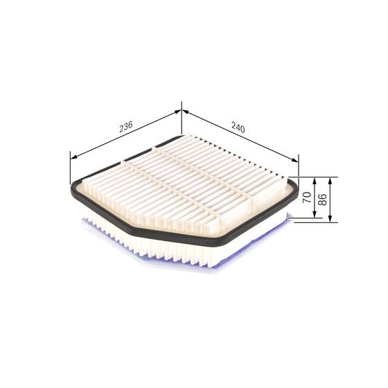 Filtre À Air Bosch S0176