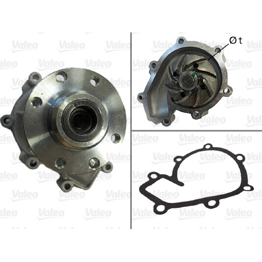 Pompe À Eau Valeo 506060