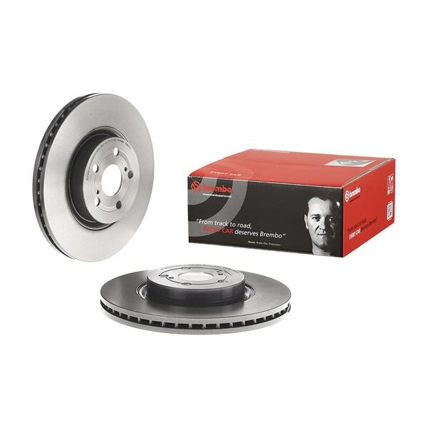 2 Disques De Frein Brembo Vernis Uv 09.9817.11