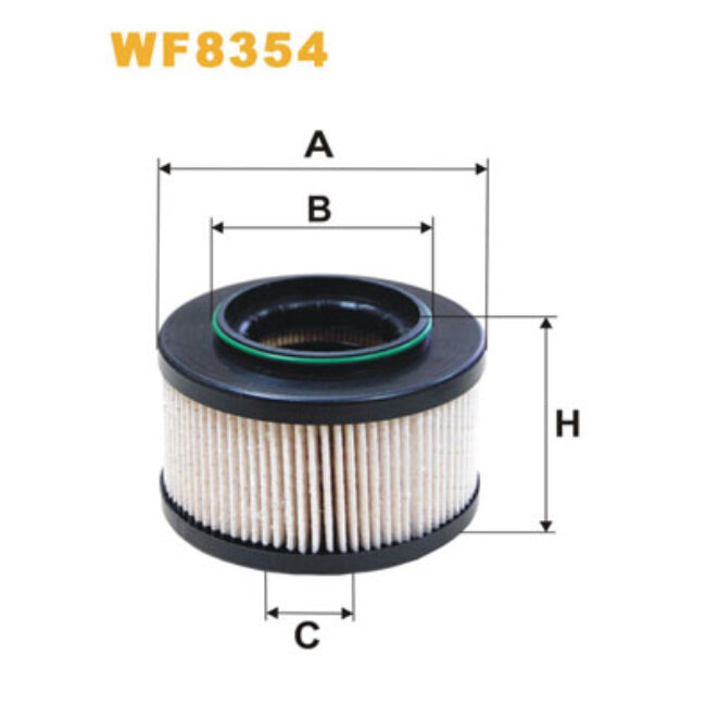 Filtre À Carburant Wix Wf8354