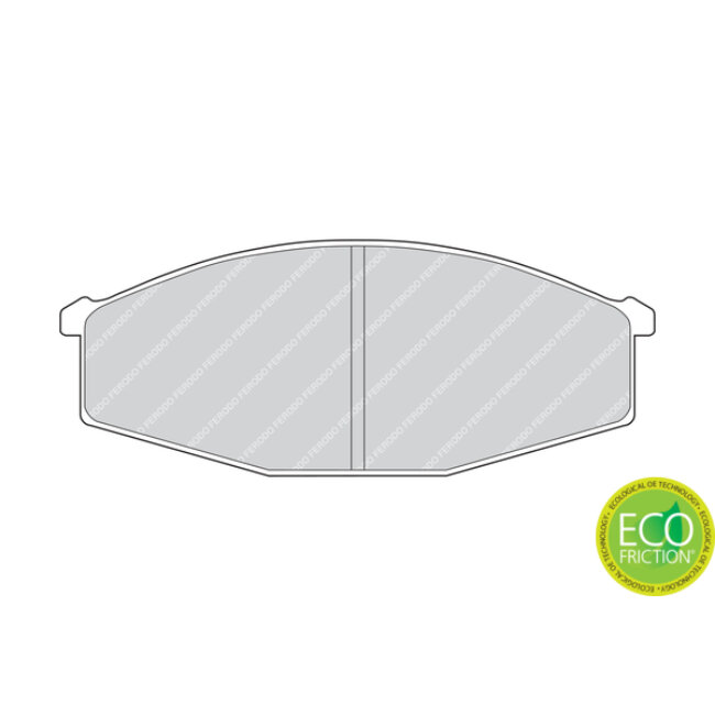 4 Plaquettes De Frein Ferodo Fdb643