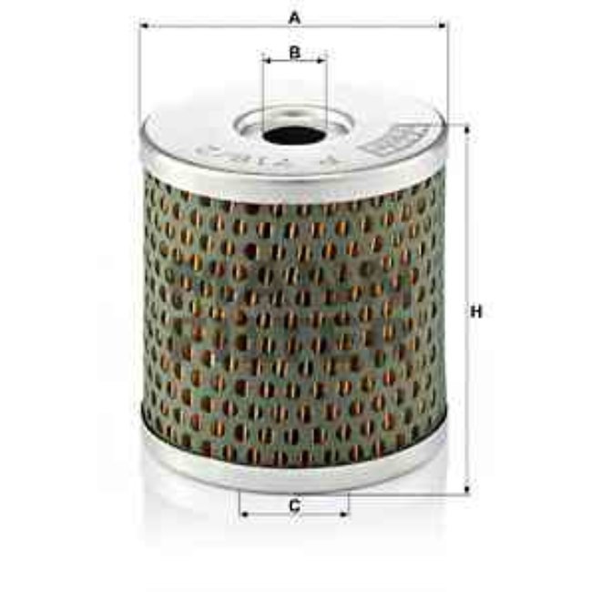 Filtre À Carburant Mann-filter P718/2x