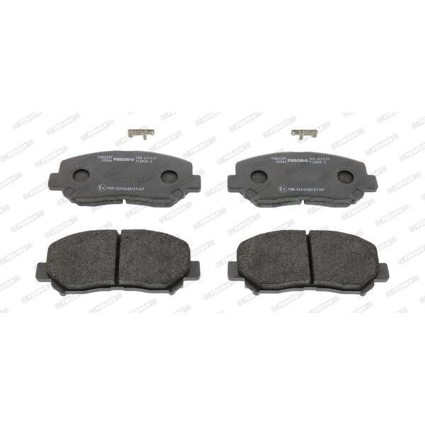 4 Plaquettes De Frein Ferodo Fdb4357