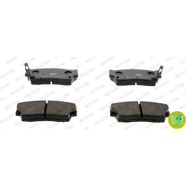 4 Plaquettes De Frein Ferodo Fdb712