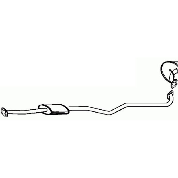 Tube D'échappement Nps T430a121