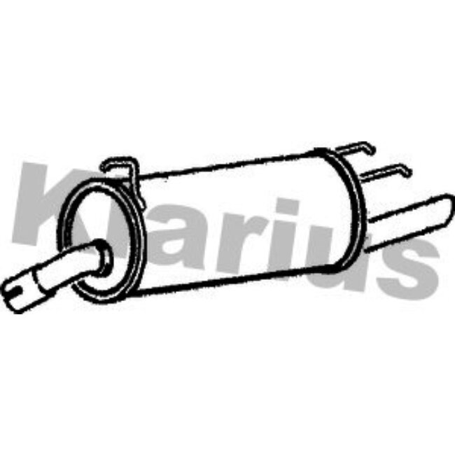 Silencieux Arrière Klarius 220484