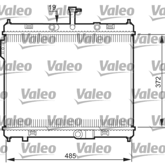Radiateur De Refroidissement Valeo 735515