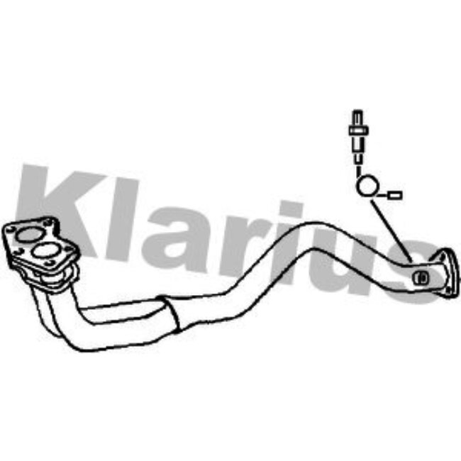 Tuyau Avant Pour Catalyseur Klarius 301885