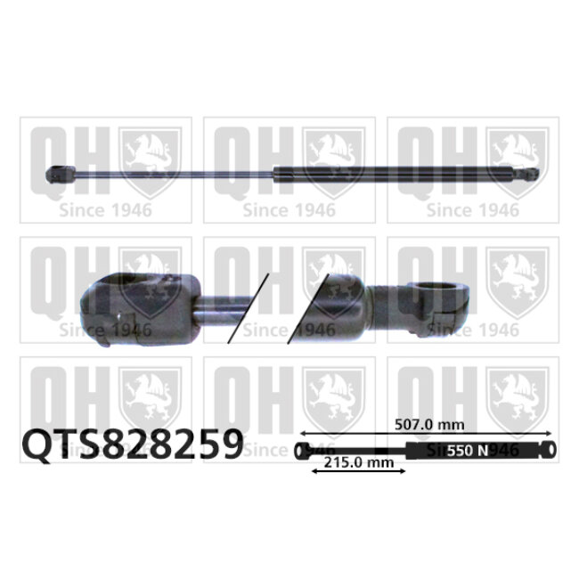 Vérin De Coffre Quinton Hazell Qts828259