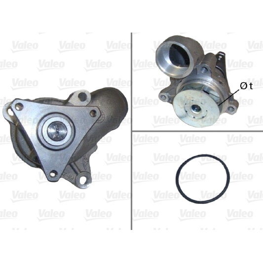 Pompe À Eau Valeo 506976
