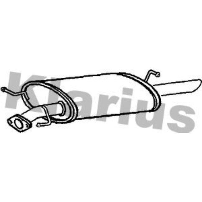 Silencieux Arrière Klarius 210831