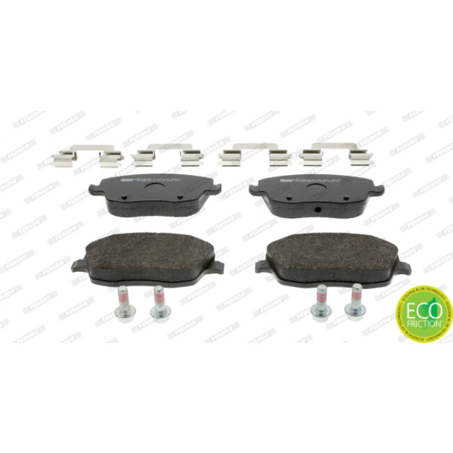 4 Plaquettes De Frein Ferodo Fdb1419