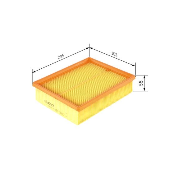 Filtre À Air Bosch S0212