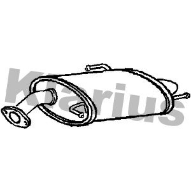 Silencieux Arrière Klarius 221150