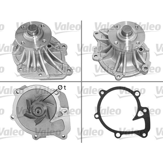 Pompe À Eau Valeo 506691