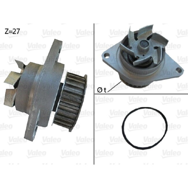 Pompe À Eau Valeo 506385