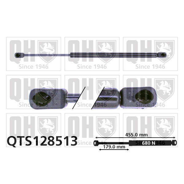 Vérin De Coffre Quinton Hazell Qts128513