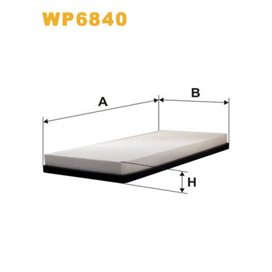 Filtre D'habitacle Wix Wp6840