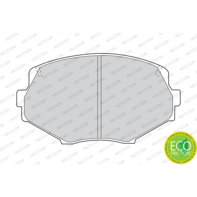 4 Plaquettes De Frein Ferodo Fdb1011