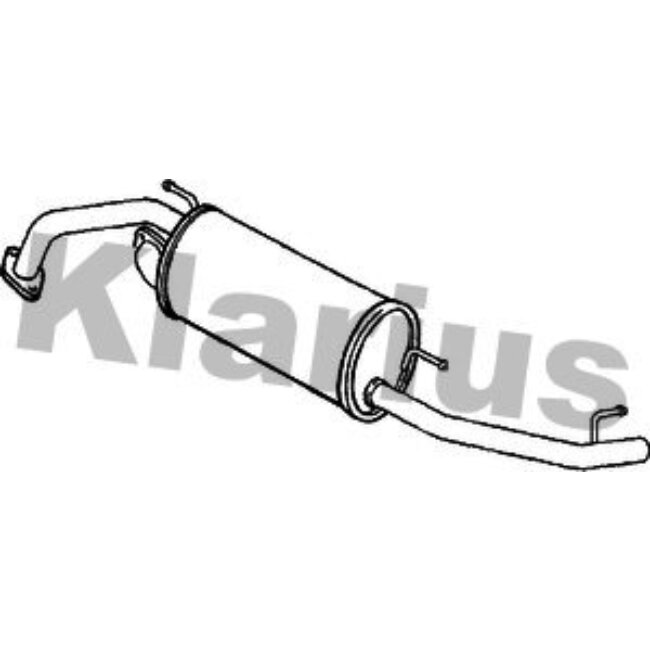 Silencieux Arrière Klarius 250817