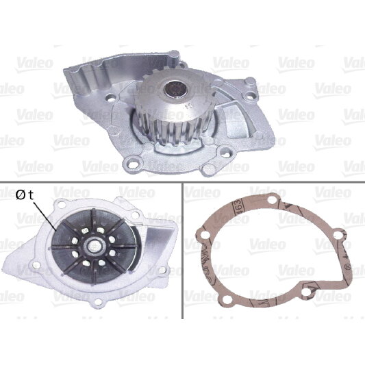 Pompe À Eau Valeo 506719