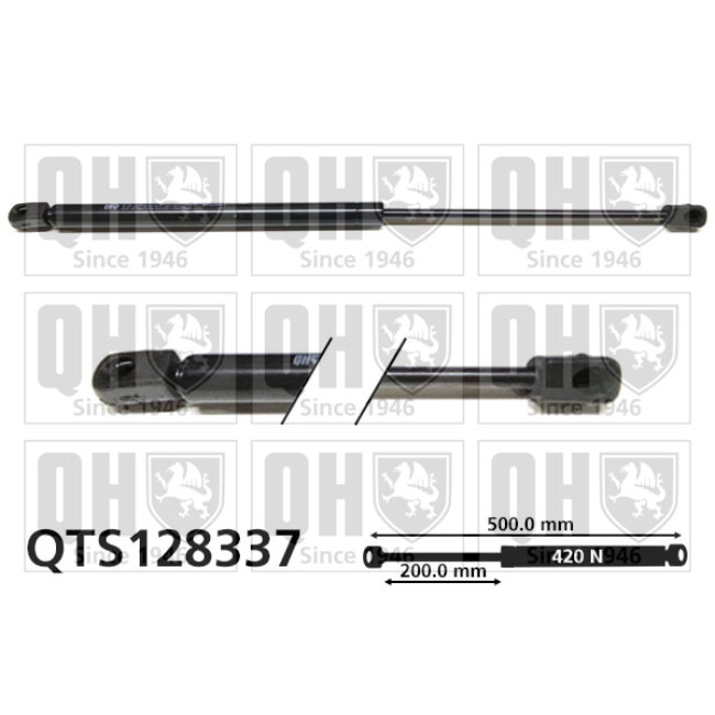 Vérin De Coffre Quinton Hazell Qts128337