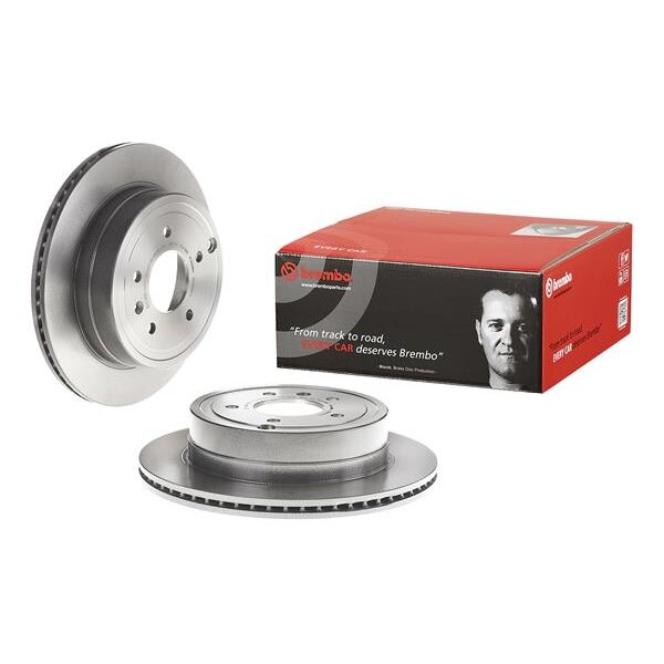 2 Disques De Frein Brembo Vernis Uv 09.a629.11