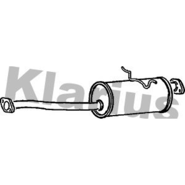 Silencieux Intermédiaire Klarius 240164