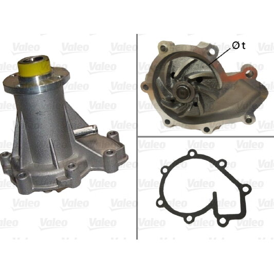 Pompe À Eau Valeo 506307