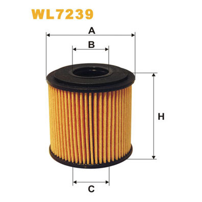 Filtre À Huile Wix Wl7239