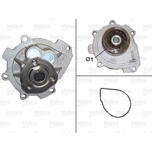 Pompe À Eau Valeo 506837