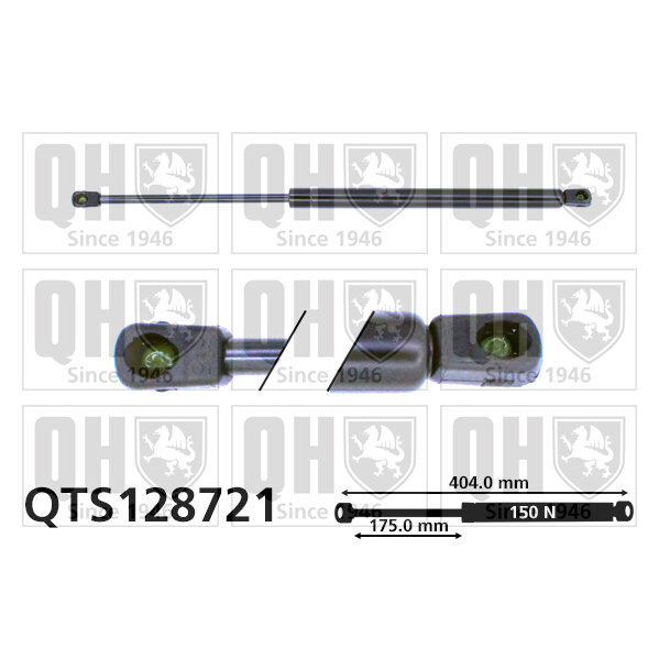 Vérin De Coffre Quinton Hazell Qts128721